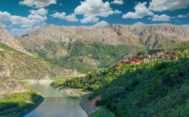 istock Euphrates river and Kemaliye town 1411796335