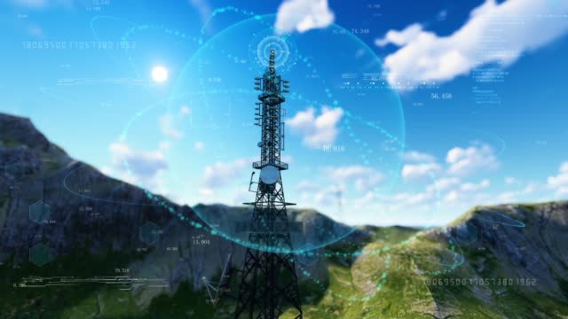 5g network communication base station data signal reception and transmission