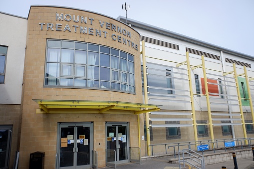 Northwood, Middlesex, England, UK - July 30th 2022: Mount Vernon Treatment Centre, Mount Vernon Hospital, Northwood