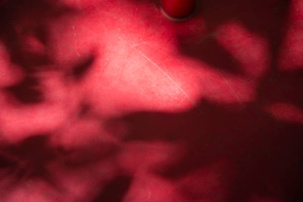 A red floor made of plastic. Image suitable for the red background