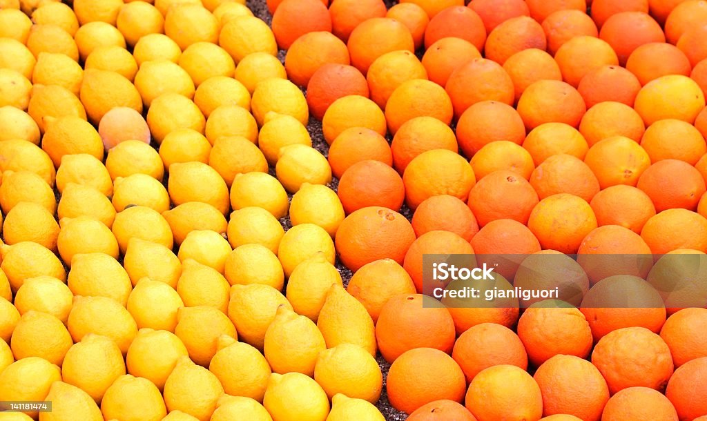 Limões e laranjas - Royalty-free Agricultura Foto de stock