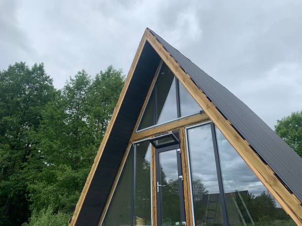istock Small house with big windows 1411836012