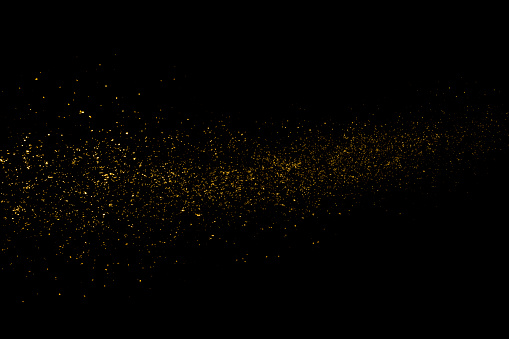 Polvo de estrellas de oro photo