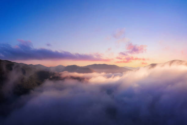 Free Stock Photo of Mountain landscape with misty layers | Download ...