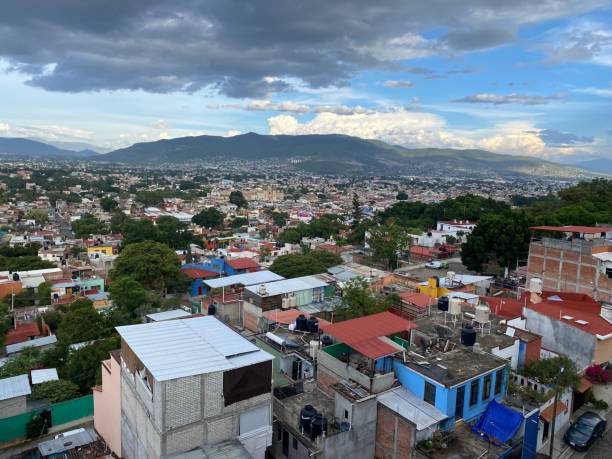 istock Oaxaca City skyline 1411861107
