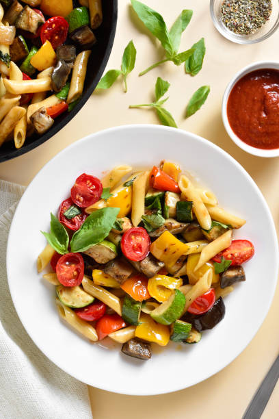 istock Ratatouille pasta salad 1411862780