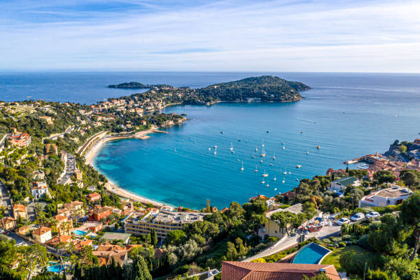 istock View on the Villefranche's bay. 1411863008