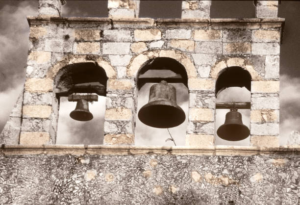 3 Bells-Selective Color Merida, Mexico architecture details Merida, Mexico Merida, Mexico