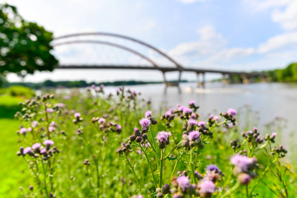 Bridge and Riverfront in Hastings Minnesota