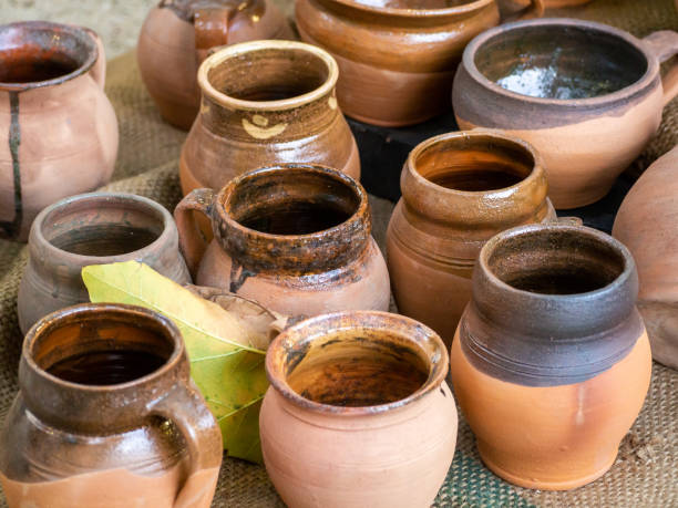 istock pottery articles made by artisans by hand . 1411887381