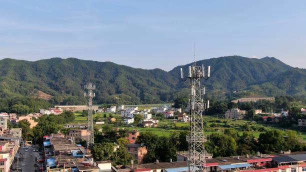 istock Town 5G signal base station 1411890383