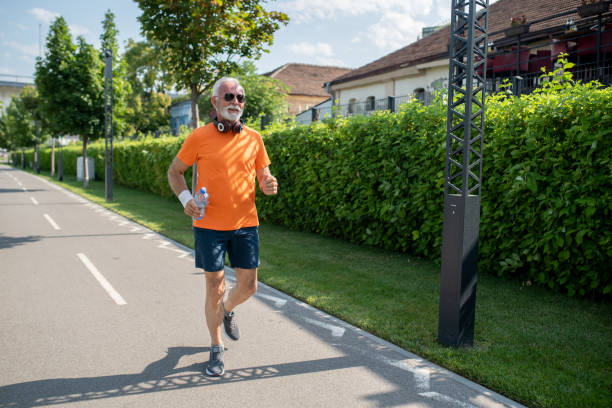 istock Portrait of active senior man 1411898719