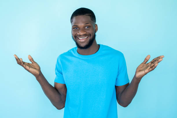 istock joyful man great news optimistic toothy smiling 1411901699