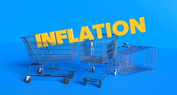 Inflation Economy Economic Crisis, Stock Market, Recession, Shopping Cart