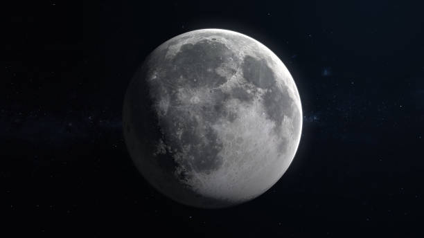 istock 3D Render Earth World Moon Planet On Galaxy Space 3D illustration Background 1411918335