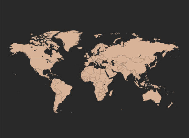 世界地図 - 世界地図点のイラスト素材／クリップアート素材／マンガ素材／アイコン素材