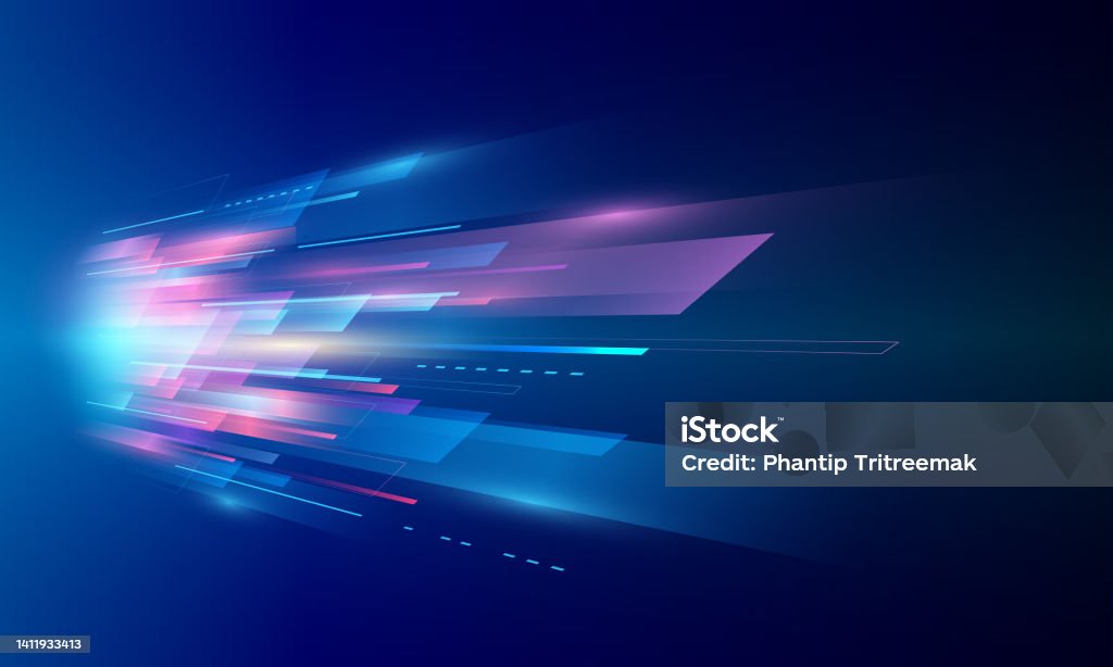 Speed Movement Background 7 Stock Illustration - Download Image Now ...