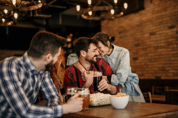 istock Always a great time to catch up with you, guys 1411936554