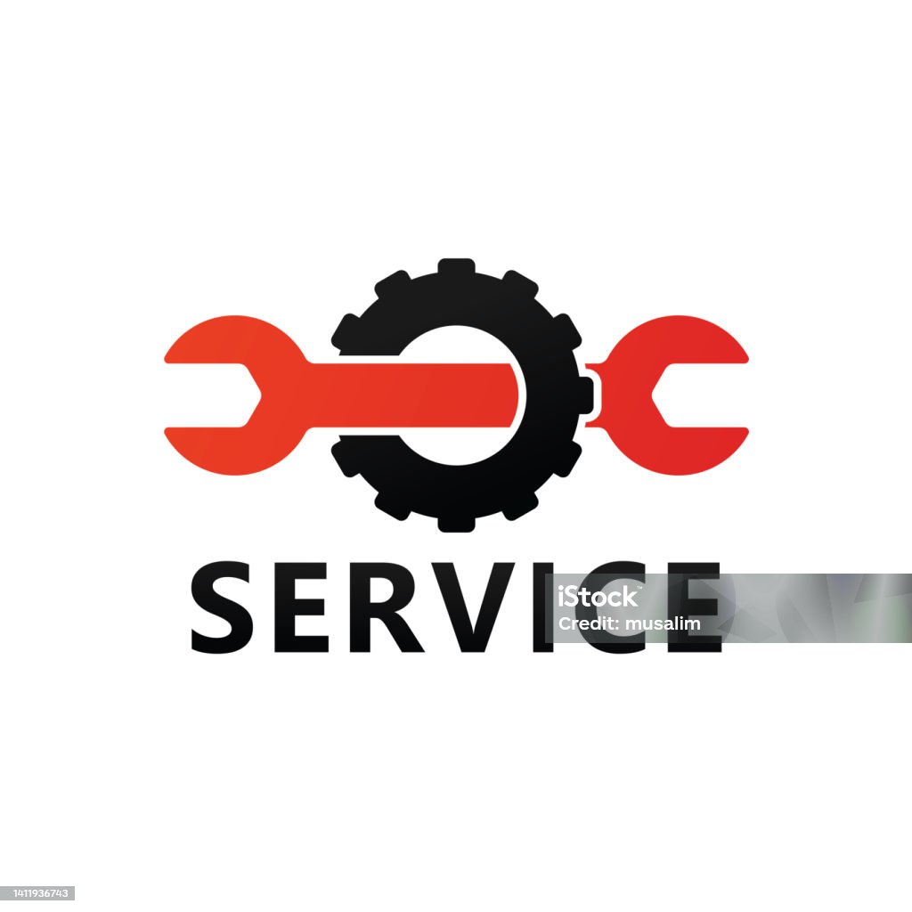 Logo. Service Rite Service Logo Template Design Vector Stock Illustration - Download Image ...