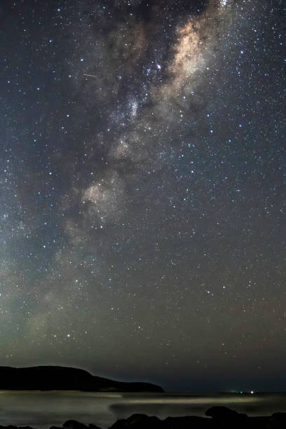 istock Milky Way Starlit Night Sky 1411937197