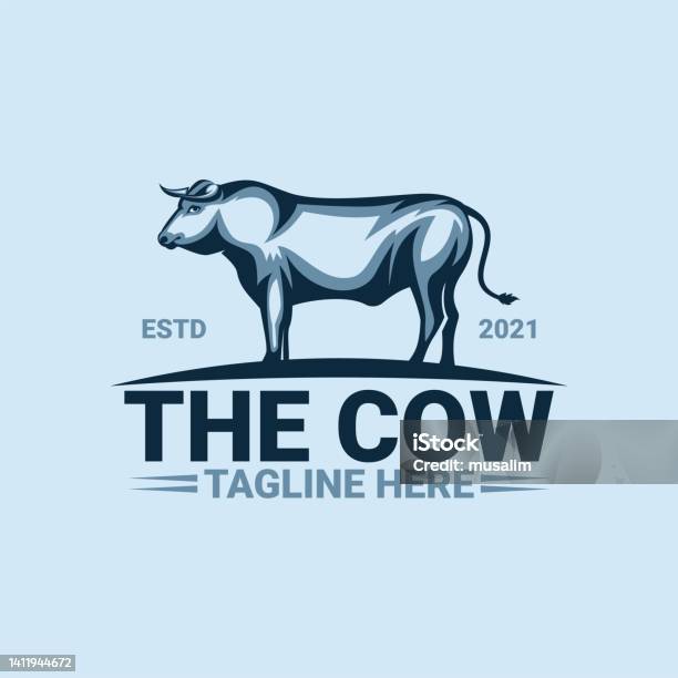 Sapi Symbol Vektor Premium Template Lambang Sapi Ilustrasi Stok - Unduh Gambar ...