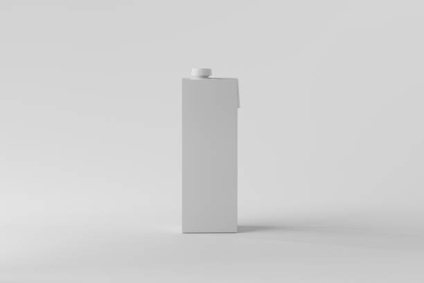 istock Milk Carton Box Mockup 1411947677