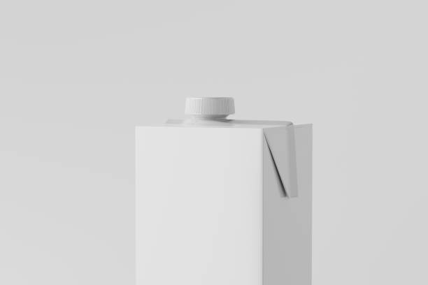 istock Milk Carton Box Mockup 1411947691