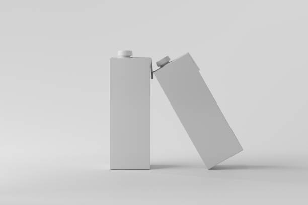 istock Milk Carton Box Mockup 1411947695