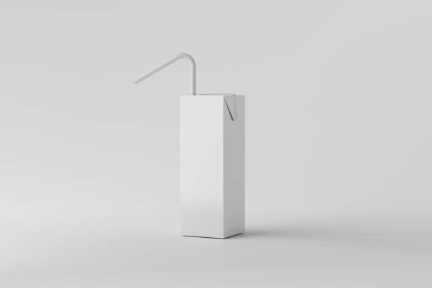 istock Milk Carton Box Mockup 1411947699
