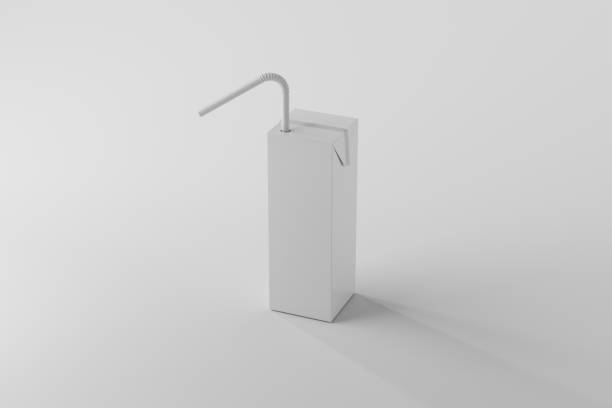 istock Milk Carton Box Mockup 1411947700