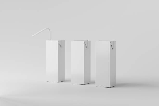 istock Milk Carton Box Mockup 1411947715