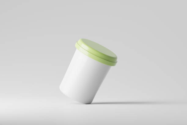 istock Yogurt or Ice Cream Cup Mockup 1411948023