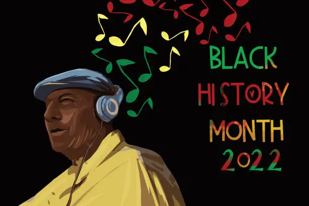Vector illustration of Black History Month
