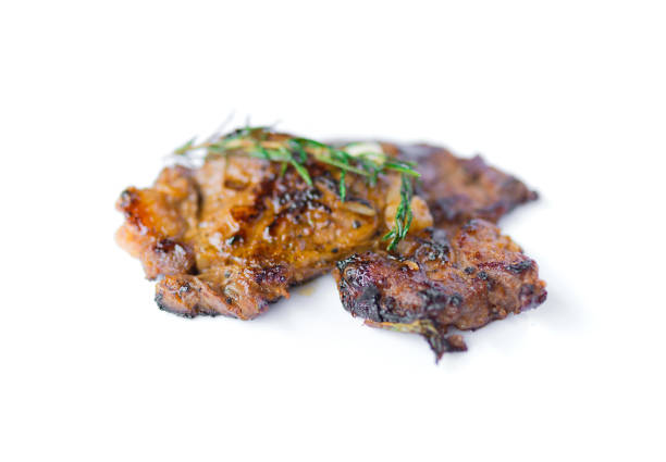 Grilled pork belly