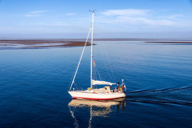 Sailboat at Terschelling, The Netherlands