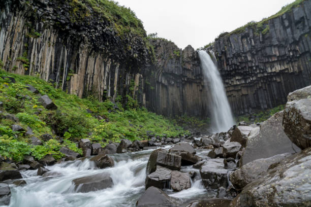 istock Studlafoss waterfall in East Iceland 1411960327