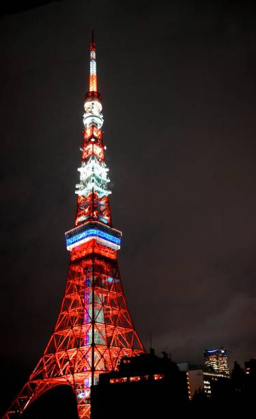 istock Night view of Tokyo Tower 1411961457