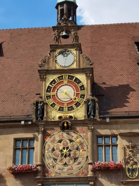 istock Clock of the town hall in Heilbronn 1411971444