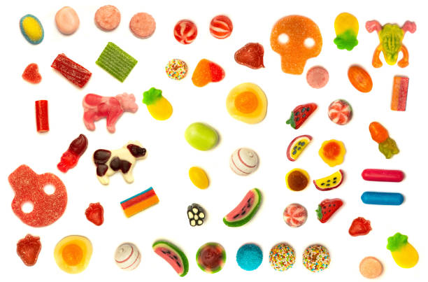 istock gummies in different shapes isolated on white background 1411984269