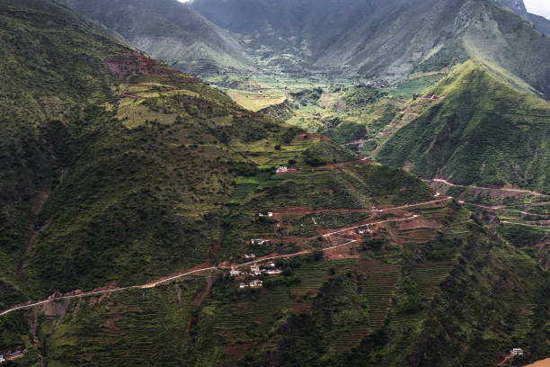istock Mountain roads in Yunnan 1411989563