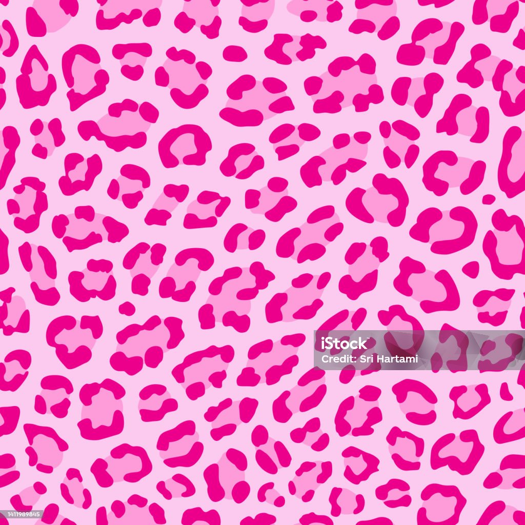 Pink Animal Print Leopard Leopard Spots Seamless Pattern Animal Pattern Leopard  Print Stock Illustration - Download Image Now - iStock