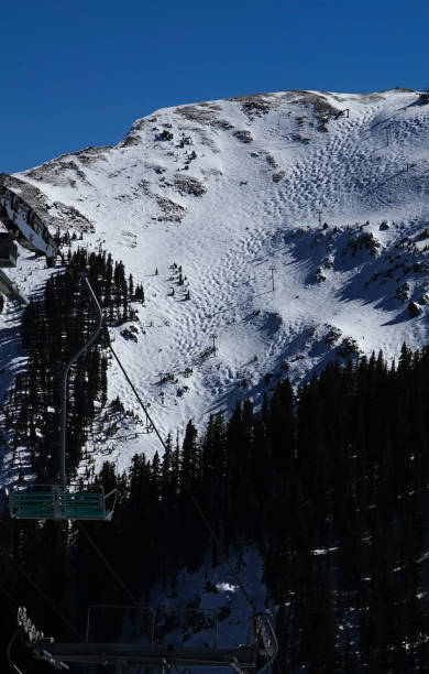 istock Steep ski runs on Kachina Peak, Taos, New Mexico 1412004142