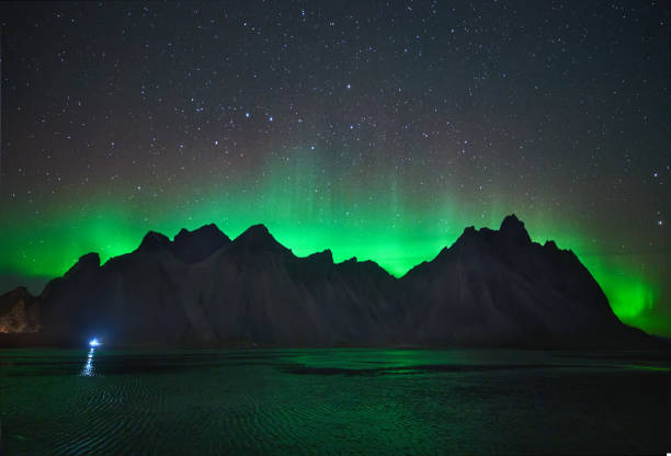 istock Northern lights over East Iceland 1412006698
