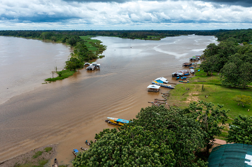 Puerto Nariño is the second municipality of the Amazonas department of Colombia, located on the shore of the Amazon River, near Leticia.