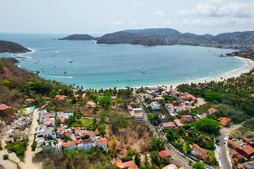 La Ropa, the most famous beach in Zihuatanejo for its color and beauty.