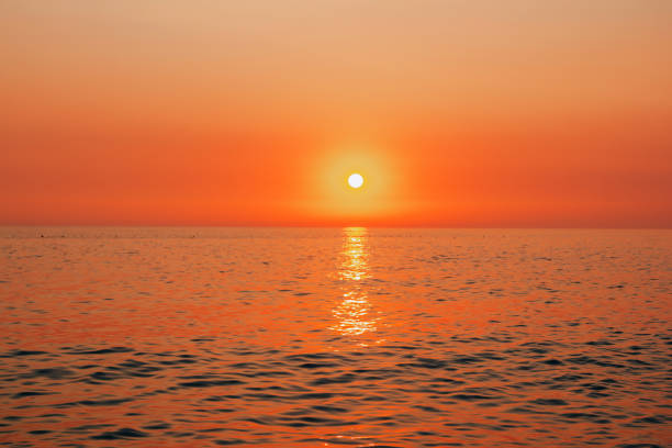 istock Beautiful landscape - beach on sunset 1412011779