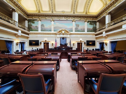 Utah State Senate Chambers.