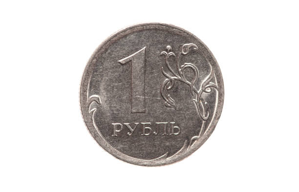 istock One Russian ruble coin isolated on white background 1412022948