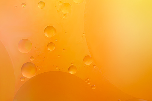 Orange oil background