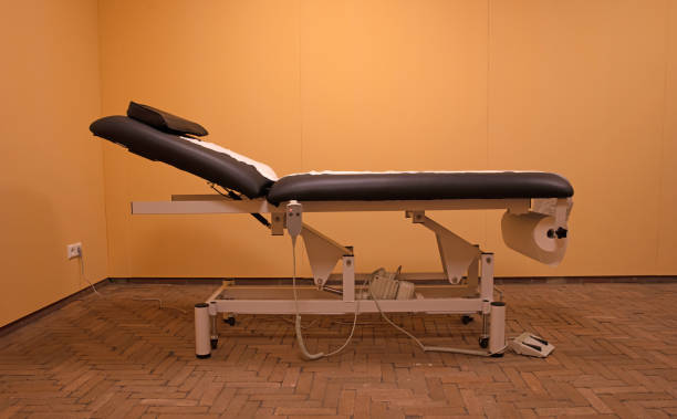 istock Examination room in a medical clinic 1412038540